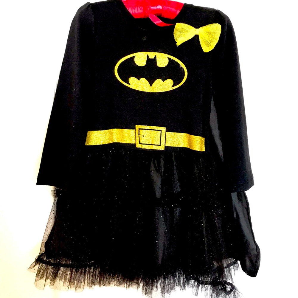 Bat girl costume toddler dress